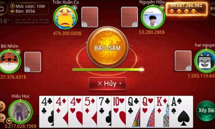 Giao diện Game bài Nổ hũ với các biểu tượng rực rỡ và phần thưởng hấp dẫn